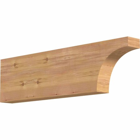 Ekena Millwork Huntington Smooth Rafter Tail, Western Red Cedar, 3 1/2"W x 10"H x 36"L RFT04X10X36HUN00SWR